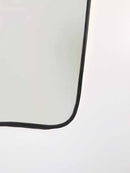 Italian Black Brass Mirror - Butterfly Wall Mirror Italian Black Brass Mirror - Butterfly Wall Mirror