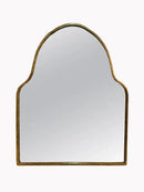 Arch Nickel Brass Frame Mirror Arch Nickel Brass Frame Mirror