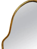 Arch Antiqued Brass Wall Mirror - Unlacquered Brass Mirror Arch Antiqued Brass Wall Mirror - Unlacquered Brass Mirror