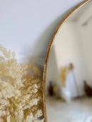 Antique Brass Asymmetrical Mirror - Irregular Brass Wall Mirror Antique Brass Asymmetrical Mirror - Irregular Brass Wall Mirror