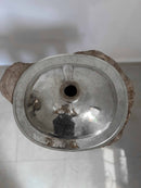 Silver Brass Drop-in Sink Silver Brass Drop-in Sink