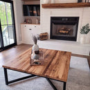 The Campbell Industrial Style Coffee Table, Extra Large Coffee Table, Reclaimed Wood and Metal Custom Coffee Table, Reclaimed Wood Table The Campbell Industrial Style Coffee Table, Extra Large Coffee Table, Reclaimed Wood and Metal Custom Coffee Table, Reclaimed Wood Table