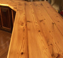 Custom Heart Pine Countertop - 64 dollars a square foot.  Made to your specifications. Contact us for a quote! Custom Heart Pine Countertop - 64 dollars a square foot.  Made to your specifications. Contact us for a quote!