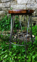 Counter Height Stool, Counter Stool, Industrial Bar Stool, Rustic Bar Stool /ICE CREAM/ Reclaimed Wood Stool, Modern Farmhouse Stool Counter Height Stool, Counter Stool, Industrial Bar Stool, Rustic Bar Stool /ICE CREAM/ Reclaimed Wood Stool, Modern Farmhouse Stool