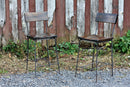 Bar stools with backs counter height - Industrial counter stools with backs - Reclaimed counter height bar stools Bar stools with backs counter height - Industrial counter stools with backs - Reclaimed counter height bar stools