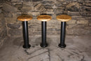 Bolt Down Bar Stools, Bar Stools Counter Height, Floor Mounted Bar Stools, Industrial Stools, Solid Wood Bar Stool, Modern Rustic Bar Stool Bolt Down Bar Stools, Bar Stools Counter Height, Floor Mounted Bar Stools, Industrial Stools, Solid Wood Bar Stool, Modern Rustic Bar Stool