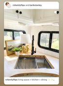 Zeek 23 x 19 Inch Undermount / Drop-in Workstation Small Kitchen Sink or Bar 16G Stainless Steel ZH-LD23 Zeek 23 x 19 Inch Undermount / Drop-in Workstation Small Kitchen Sink or Bar 16G Stainless Steel ZH-LD23