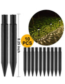10x Path Light Replacement Stakes Ground Solar Light Spikes for Garden Lamps 10x Path Light Replacement Stakes Ground Solar Light Spikes for Garden Lamps
