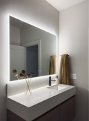Zeek 48"x36" Backlit LED Rectangular Bathroom Wall Mirror MA4836 Zeek 48"x36" Backlit LED Rectangular Bathroom Wall Mirror MA4836