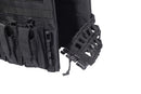 "BLACK RAMBO" LEVEL IV ARMORED VEST COMBO  (LIGHTWEIGHT LEVEL IV (2) 10x12 Front/Back Ceramic PE Plates)) "BLACK RAMBO" LEVEL IV ARMORED VEST COMBO  (LIGHTWEIGHT LEVEL IV (2) 10x12 Front/Back Ceramic PE Plates))