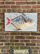Beautiful Fish Marble Mosaic Tile Art Beautiful Fish Marble Mosaic Tile Art