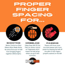 Hot Shot Basketball Finger Spacing Training Aid Hot Shot Basketball Finger Spacing Training Aid