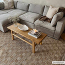 Ionut Checkered Jute Area Rug Ionut Checkered Jute Area Rug