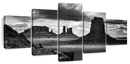 BW Monument Valley National Park Wall Art BW Monument Valley National Park Wall Art