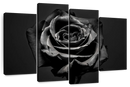 Black Rose Wall Art Black Rose Wall Art
