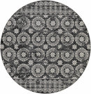Kahraman Black & White Washable Rug Kahraman Black & White Washable Rug