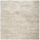 Kettering Solid Cream Wool Shag Rug Kettering Solid Cream Wool Shag Rug