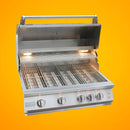 KoKoMo Grills 32" Professional 72K BTU LP/NG 4 Burner Built-In Stainless Steel Gas Grill (SAK48170) KoKoMo Grills 32" Professional 72K BTU LP/NG 4 Burner Built-In Stainless Steel Gas Grill (SAK48170)