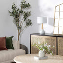 Baugo White Ceramic Table Lamp Baugo White Ceramic Table Lamp