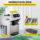 Large Double Hopper Commercial Soft Serve Ice Cream Maker Machine W/ 3 Flavors, 18-28 L/H (98371425) Large Double Hopper Commercial Soft Serve Ice Cream Maker Machine W/ 3 Flavors, 18-28 L/H (98371425)