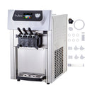 Large Double Hopper Commercial Soft Serve Ice Cream Maker Machine W/ 3 Flavors, 18-28 L/H (98371425) Large Double Hopper Commercial Soft Serve Ice Cream Maker Machine W/ 3 Flavors, 18-28 L/H (98371425)