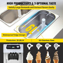 Large Double Hopper Commercial Soft Serve Ice Cream Maker Machine W/ 3 Flavors, 18-28 L/H (98371425) Large Double Hopper Commercial Soft Serve Ice Cream Maker Machine W/ 3 Flavors, 18-28 L/H (98371425)