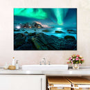 Stunning Lofoten Aurora Borealis Wall Art Stunning Lofoten Aurora Borealis Wall Art