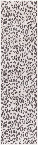 Alderbury White Leopard Print Rug Alderbury White Leopard Print Rug