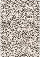 Alderbury White Leopard Print Rug Alderbury White Leopard Print Rug