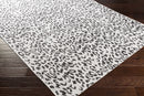 Alderbury White Leopard Print Rug Alderbury White Leopard Print Rug