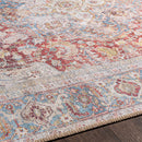 Cream Rust Leeston Washable Rug - Clearance Cream Rust Leeston Washable Rug - Clearance