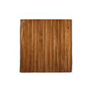 Live Edge Pub Table, Light Walnut Live Edge Pub Table, Light Walnut