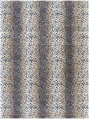 Pointblank Tan & Navy Leopard Print Area Rug Pointblank Tan & Navy Leopard Print Area Rug