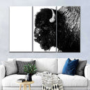 Black Bison Wall Art Black Bison Wall Art
