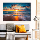Summer Ocean Sunrise Wall Art Summer Ocean Sunrise Wall Art