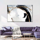 Black White And Gold Abstract Wall Art Black White And Gold Abstract Wall Art