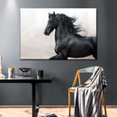Black Friesian Horse Wall Art Black Friesian Horse Wall Art