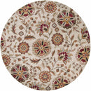 Longford Beige Floral Wool Carpet Longford Beige Floral Wool Carpet