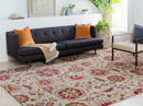 Longford Beige Floral Wool Carpet Longford Beige Floral Wool Carpet