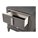 Lorraine Nightstand, Dark Grey Lorraine Nightstand, Dark Grey
