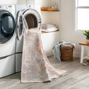 Rust Maayon Washable Rug Rust Maayon Washable Rug