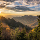 Sunrise In Smoky Mountains Wall Art Sunrise In Smoky Mountains Wall Art