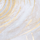 White And Gold Abstract Wall Art White And Gold Abstract Wall Art