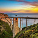 Bixby Creek Bridge At Sunset Wall Art Bixby Creek Bridge At Sunset Wall Art