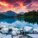 Tatra Mountain Lake Wall Art Tatra Mountain Lake Wall Art