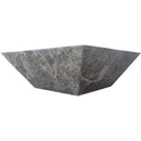 Silver Shadow Marble Natural Stone Fire Pit Silver Shadow Marble Natural Stone Fire Pit