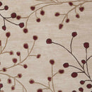 Elsu Beige&Burgandy Wool Rug Elsu Beige&Burgandy Wool Rug