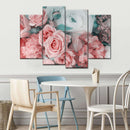 Blush Pink Floral Wall Art Blush Pink Floral Wall Art