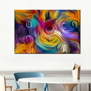 Abstract Tropical Flowers Wall Art Abstract Tropical Flowers Wall Art