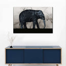 Abstract Elephant Silhouette Wall Art Abstract Elephant Silhouette Wall Art